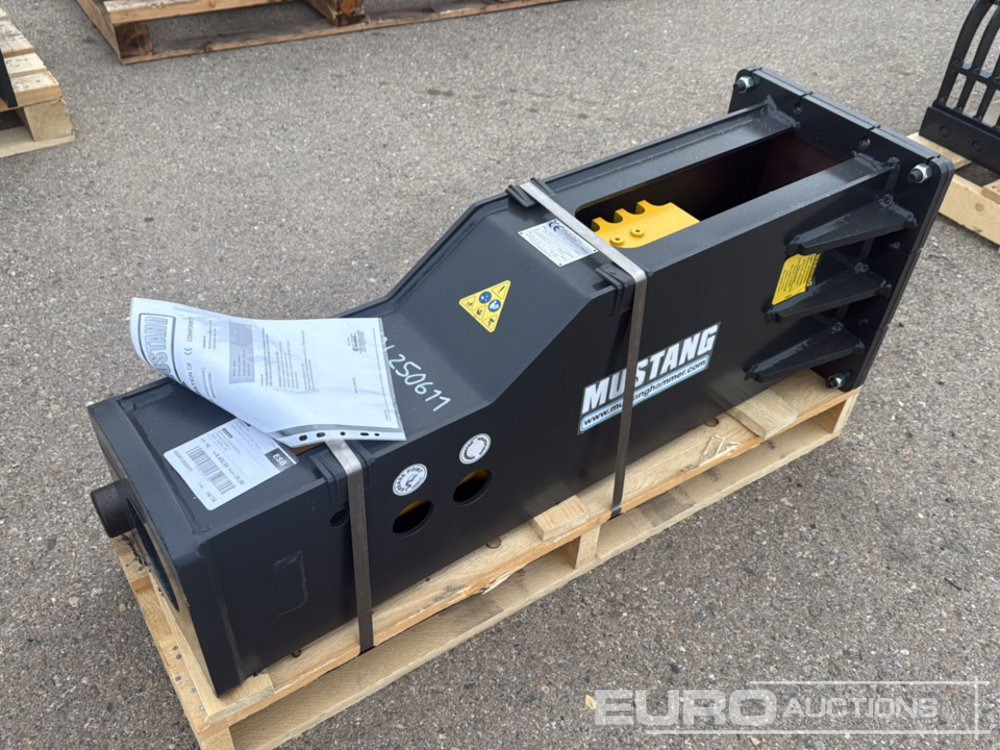 Unused 2025 Mustang GRP150D - Hydraulisk hammer: bilde 4 Unused 2025 Mustang GRP150D - Hydraulisk hammer: bilde 4