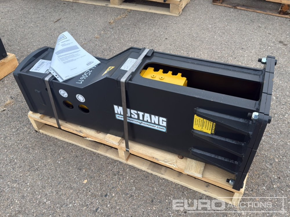 Unused 2025 Mustang GRP150D - Hydraulisk hammer: bilde 3 Unused 2025 Mustang GRP150D - Hydraulisk hammer: bilde 3