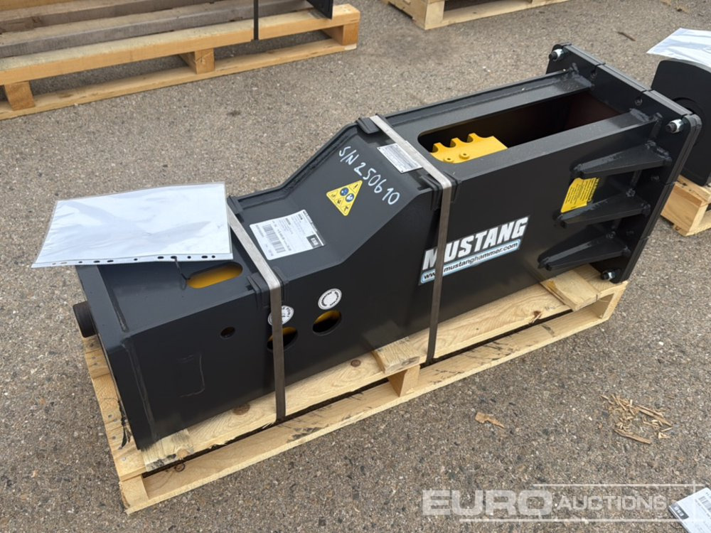 Unused 2025 Mustang GRP150D - Hydraulisk hammer: bilde 1 Unused 2025 Mustang GRP150D - Hydraulisk hammer: bilde 1