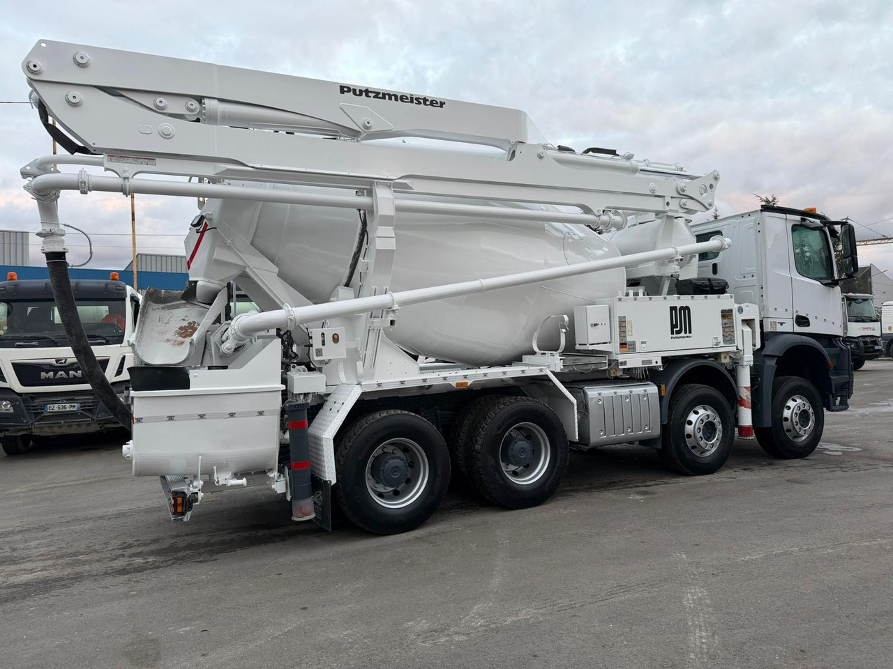 Camion béton pompe Mercedes Arocs 3240 DV-125-FH - Betongpumpe: bilde 5 Camion béton pompe Mercedes Arocs 3240 DV-125-FH - Betongpumpe: bilde 5