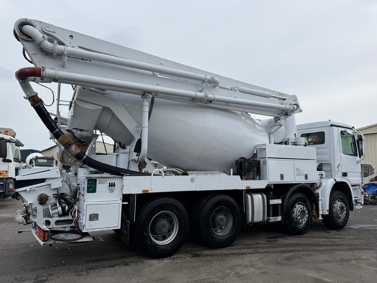 Camion mixo-pompe Mercedes Actros DS-840-FF - Pumpemixer: bilde 4 Camion mixo-pompe Mercedes Actros DS-840-FF - Pumpemixer: bilde 4