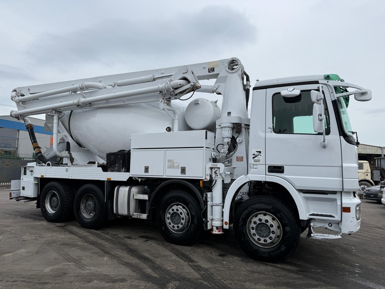 Camion mixo-pompe Mercedes Actros DS-840-FF - Pumpemixer: bilde 3 Camion mixo-pompe Mercedes Actros DS-840-FF - Pumpemixer: bilde 3