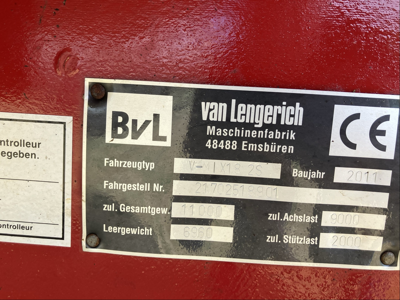 BVL Futtermischwagen V-Mix 18 2S - Fullfôrblander: bilde 2 BVL Futtermischwagen V-Mix 18 2S - Fullfôrblander: bilde 2