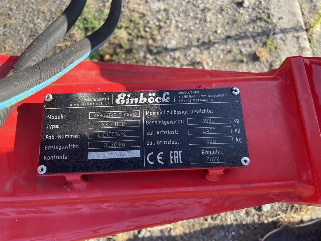 Einböck Aerostar 18.00 - Harv: bilde 2 Einböck Aerostar 18.00 - Harv: bilde 2