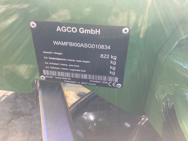 Fendt Twister 6606 DN - Høyvender: bilde 2 Fendt Twister 6606 DN - Høyvender: bilde 2