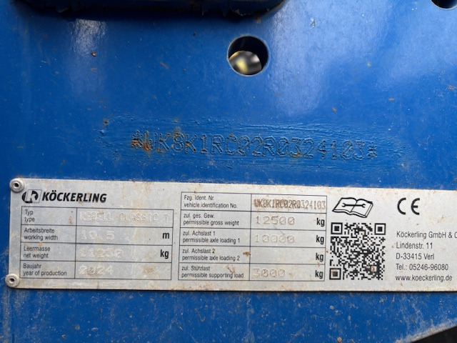 Köckerling Rebell Classic 1050 T - Skålharv: bilde 2 Köckerling Rebell Classic 1050 T - Skålharv: bilde 2