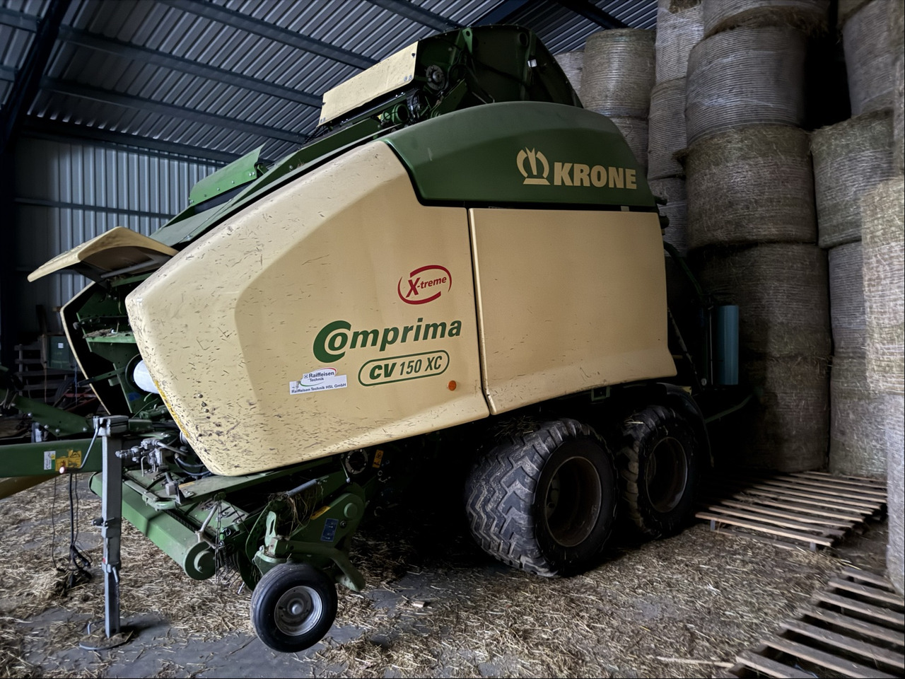Krone Comprima CV150 XC Presskombina - Grasutstyr: bilde 1 Krone Comprima CV150 XC Presskombina - Grasutstyr: bilde 1
