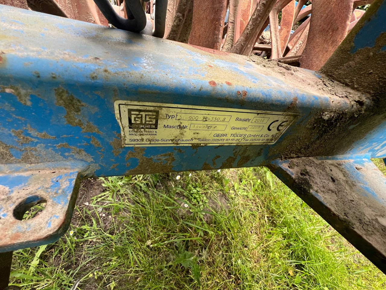 Tigges DP 900 - 330 - Åkertrommel: bilde 2 Tigges DP 900 - 330 - Åkertrommel: bilde 2