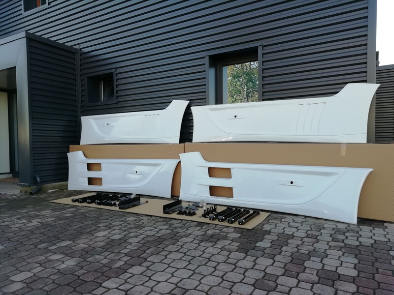 Ny Aerodynamikk/ Spoiler for Lastebil Mercedes-Benz AROCS ACTROS: bilde 9