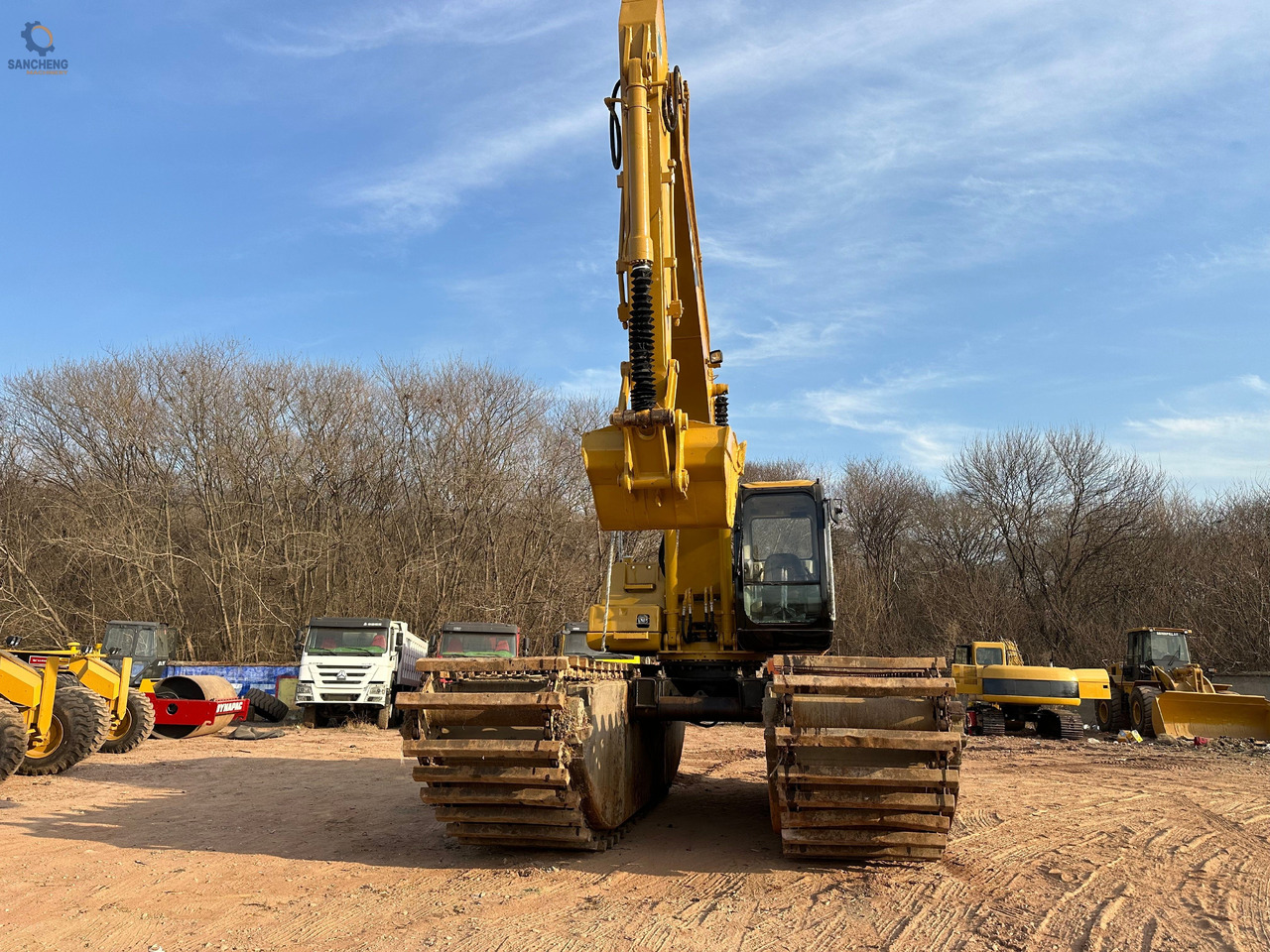 CAT 320CL - Amfibisk gravemaskin: bilde 4 CAT 320CL - Amfibisk gravemaskin: bilde 4