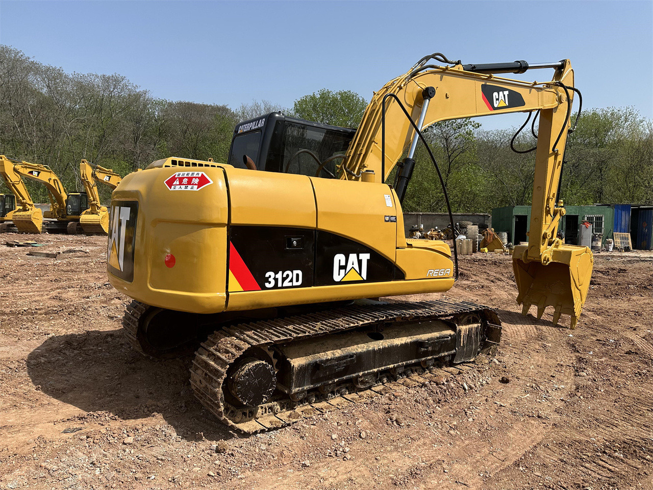 Caterpillar 312D - Minigraver: bilde 1 Caterpillar 312D - Minigraver: bilde 1