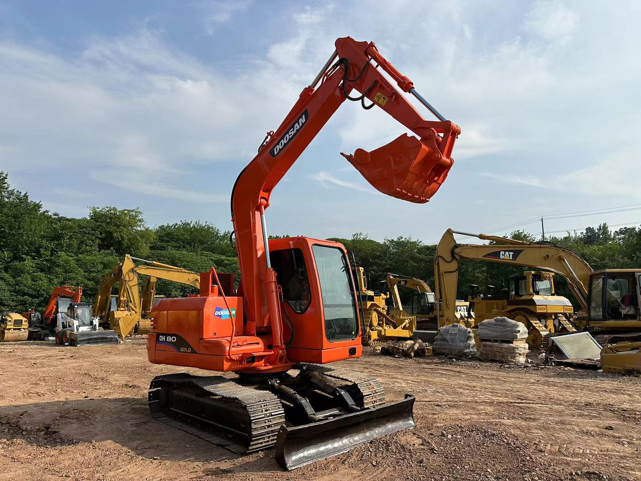 DOOSAN DH80 Mini Excavator - Beltegraver: bilde 1 DOOSAN DH80 Mini Excavator - Beltegraver: bilde 1