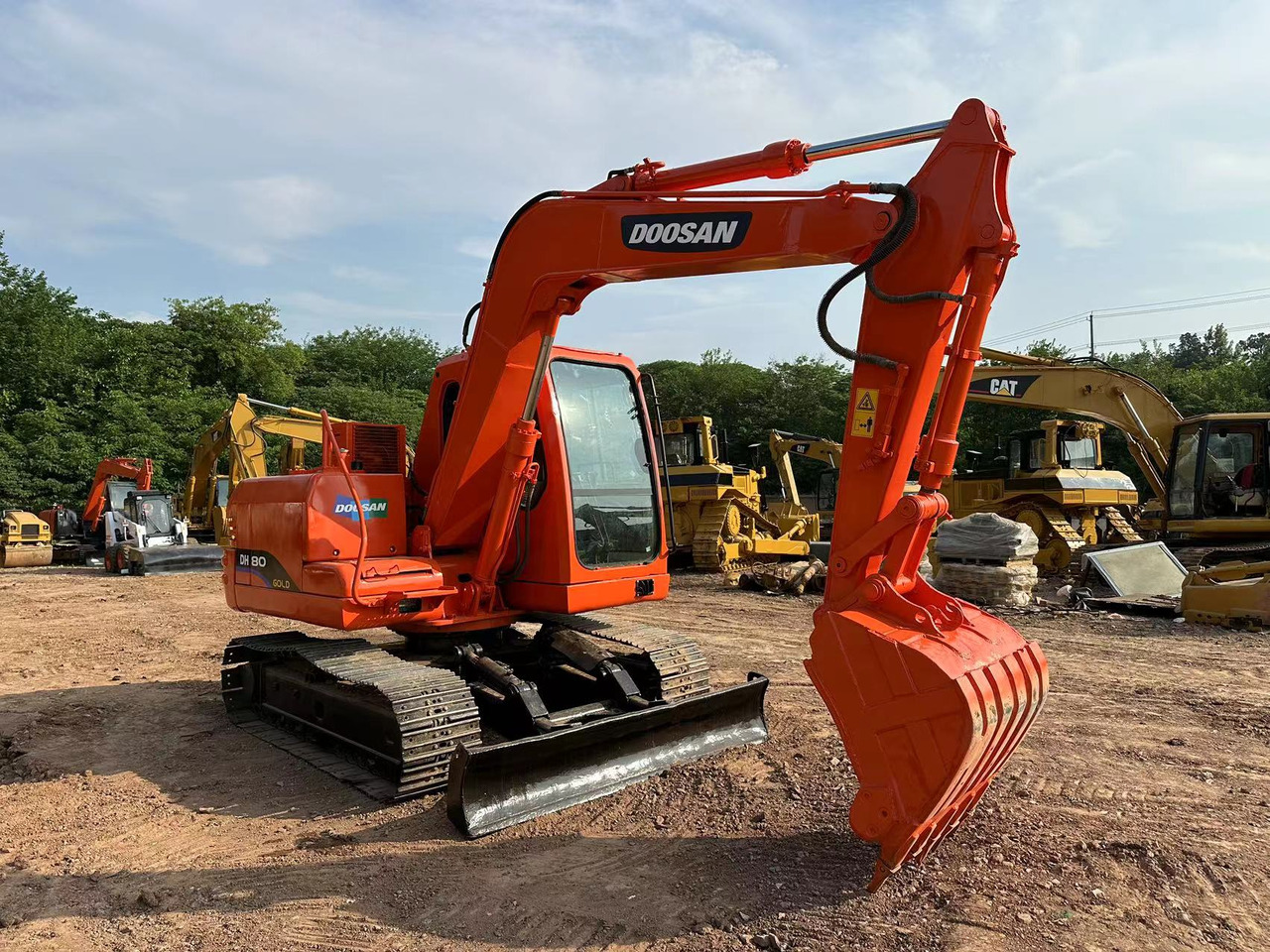 DOOSAN DH80 Mini Excavator - Beltegraver: bilde 4 DOOSAN DH80 Mini Excavator - Beltegraver: bilde 4
