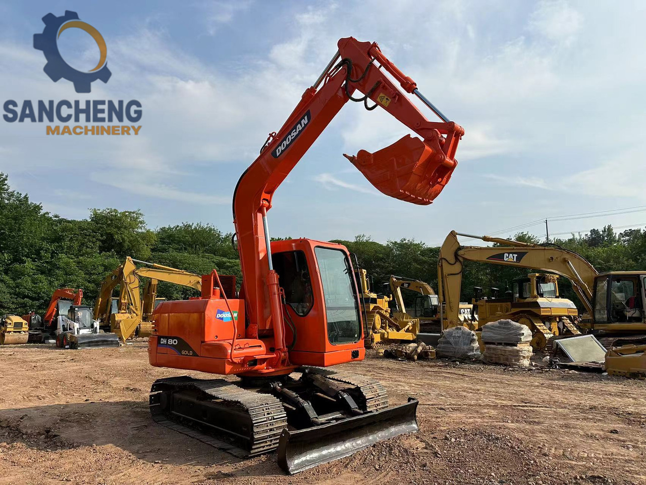 DOOSAN DH80 excavator - Beltegraver: bilde 1 DOOSAN DH80 excavator - Beltegraver: bilde 1