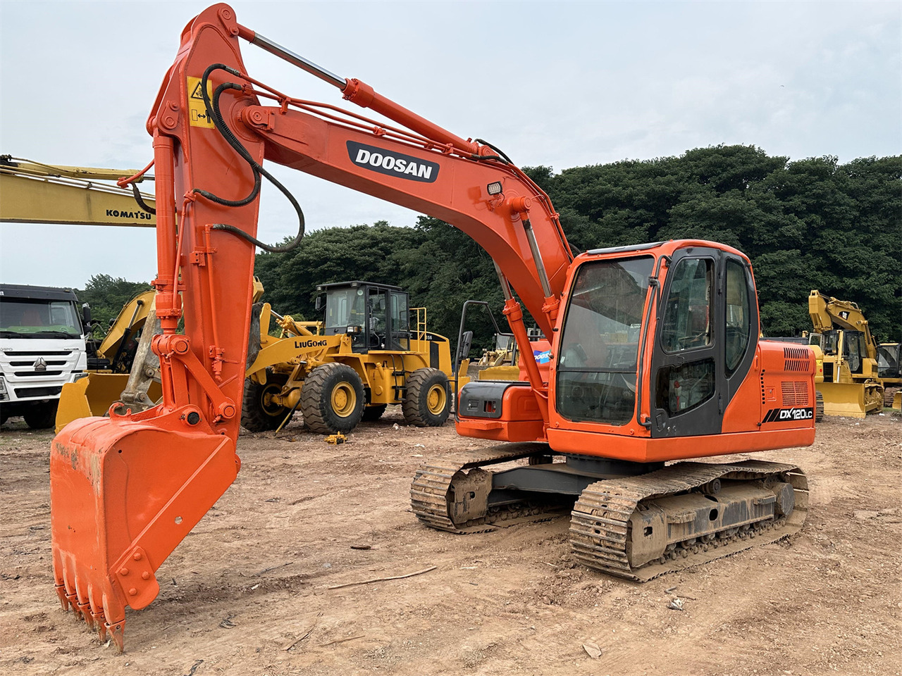DOOSAN DX120 - Beltegraver: bilde 2 DOOSAN DX120 - Beltegraver: bilde 2