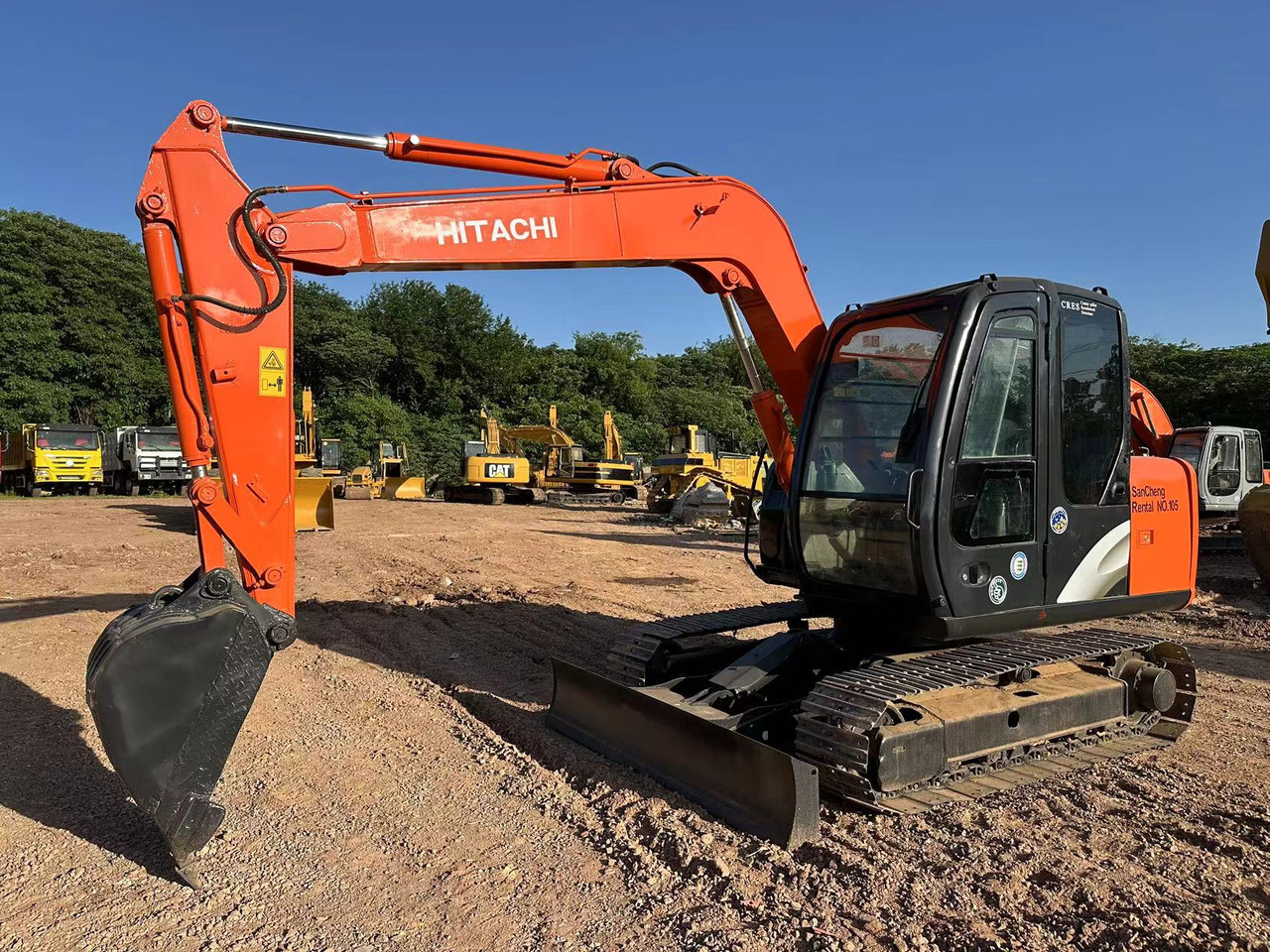HITACHI ZAXIS ZX70 - Minigraver: bilde 3 HITACHI ZAXIS ZX70 - Minigraver: bilde 3