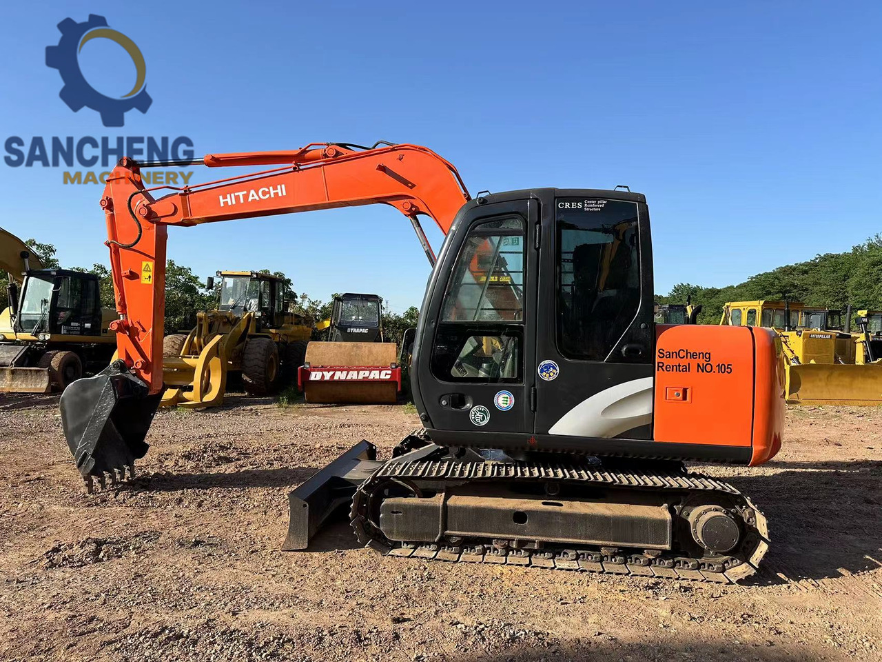 HITACHI ZAXIS ZX70 - Minigraver: bilde 1 HITACHI ZAXIS ZX70 - Minigraver: bilde 1
