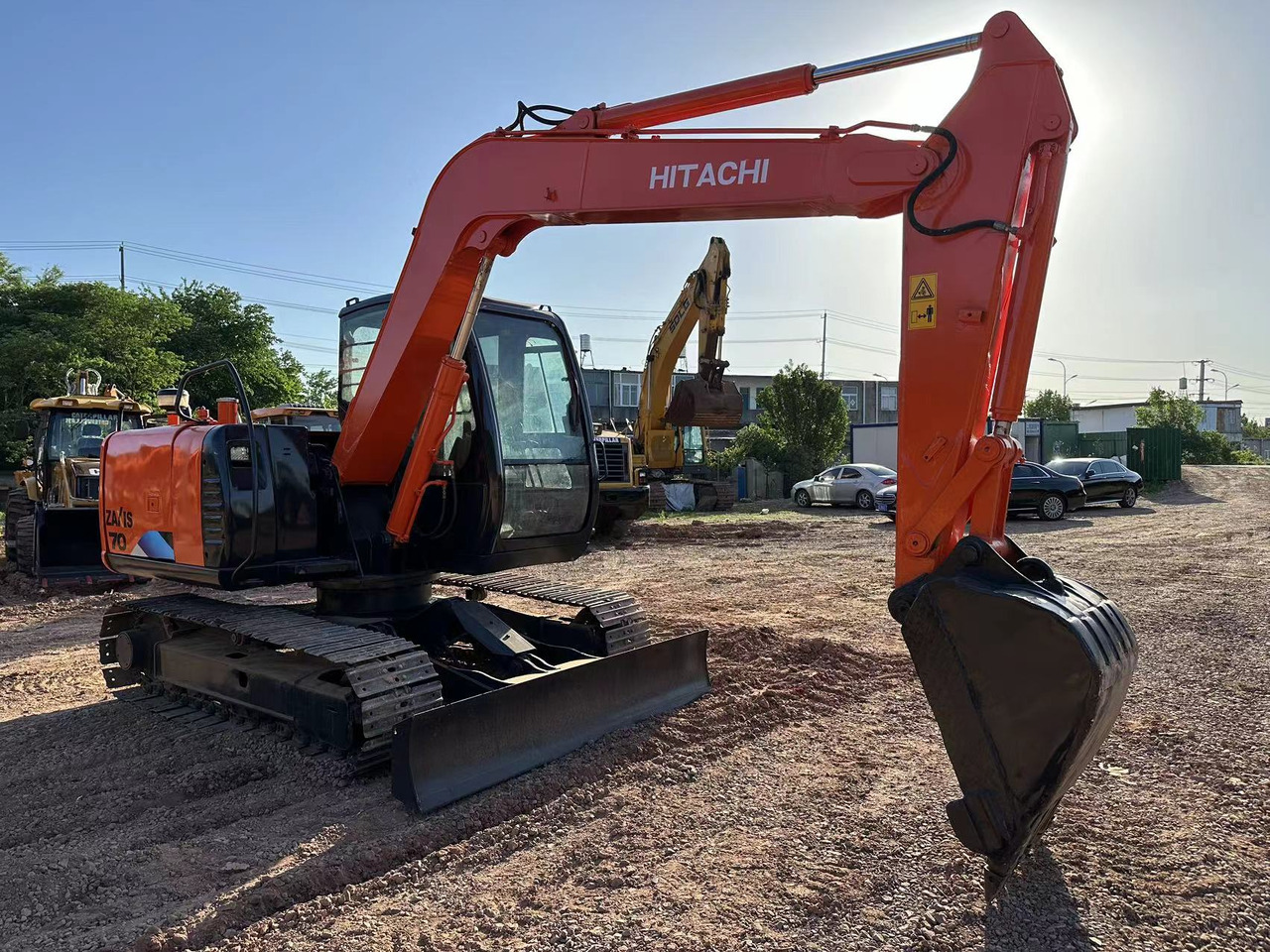 Hitachi ZX70 mini excavator - Minigraver: bilde 5 Hitachi ZX70 mini excavator - Minigraver: bilde 5