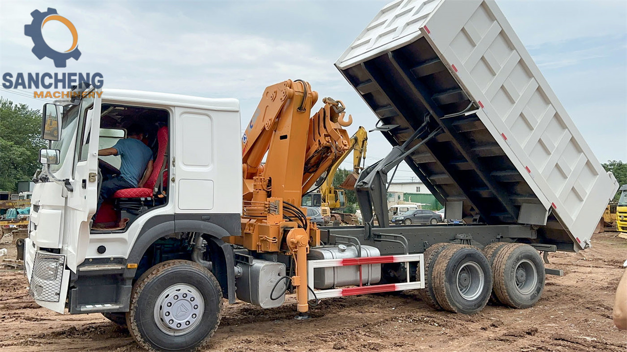 SINOTRUK Howo 371 6x4 crane truck - Kranbil: bilde 4 SINOTRUK Howo 371 6x4 crane truck - Kranbil: bilde 4
