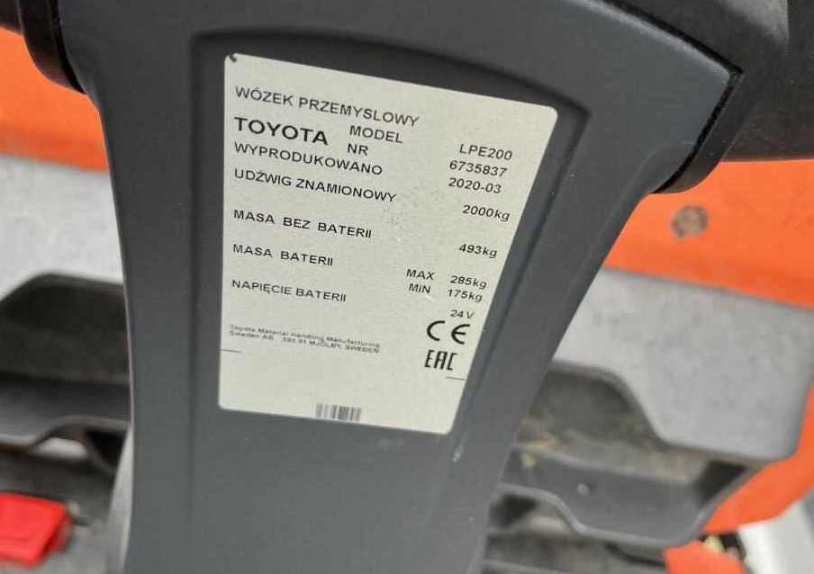 BT LPE200 - Lavtløftende truck: bilde 4 BT LPE200 - Lavtløftende truck: bilde 4