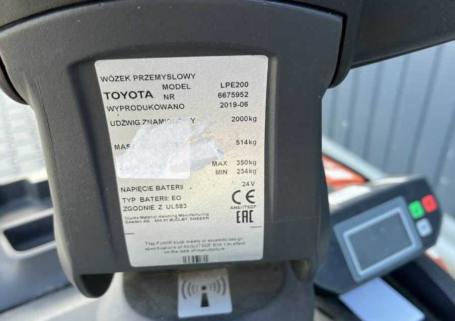 BT LPE200 - Lavtløftende truck: bilde 4 BT LPE200 - Lavtløftende truck: bilde 4