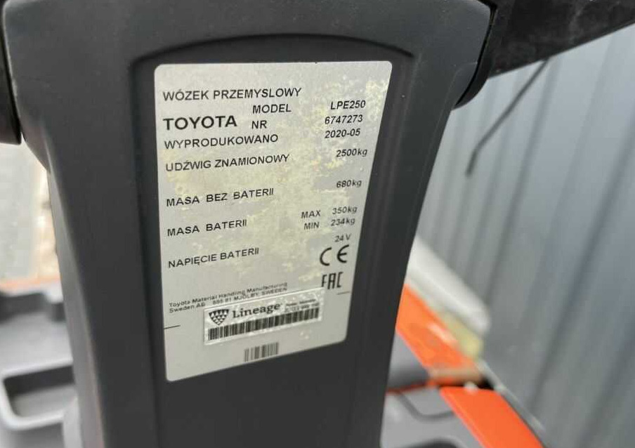 BT LPE250 - Lavtløftende truck: bilde 4 BT LPE250 - Lavtløftende truck: bilde 4