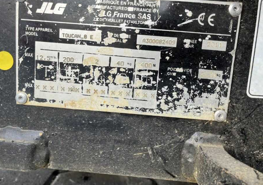 JLG Toucan 8E - Teleskoplift: bilde 4 JLG Toucan 8E - Teleskoplift: bilde 4