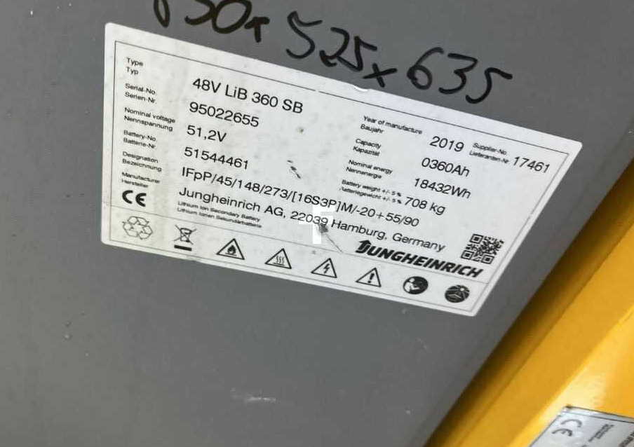 Jungheinrich EFG215 - El-truck: bilde 5 Jungheinrich EFG215 - El-truck: bilde 5