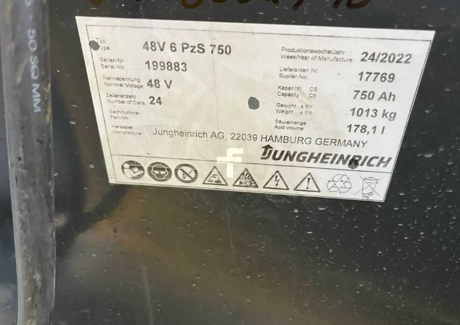 Jungheinrich EFG220 - El-truck: bilde 5 Jungheinrich EFG220 - El-truck: bilde 5