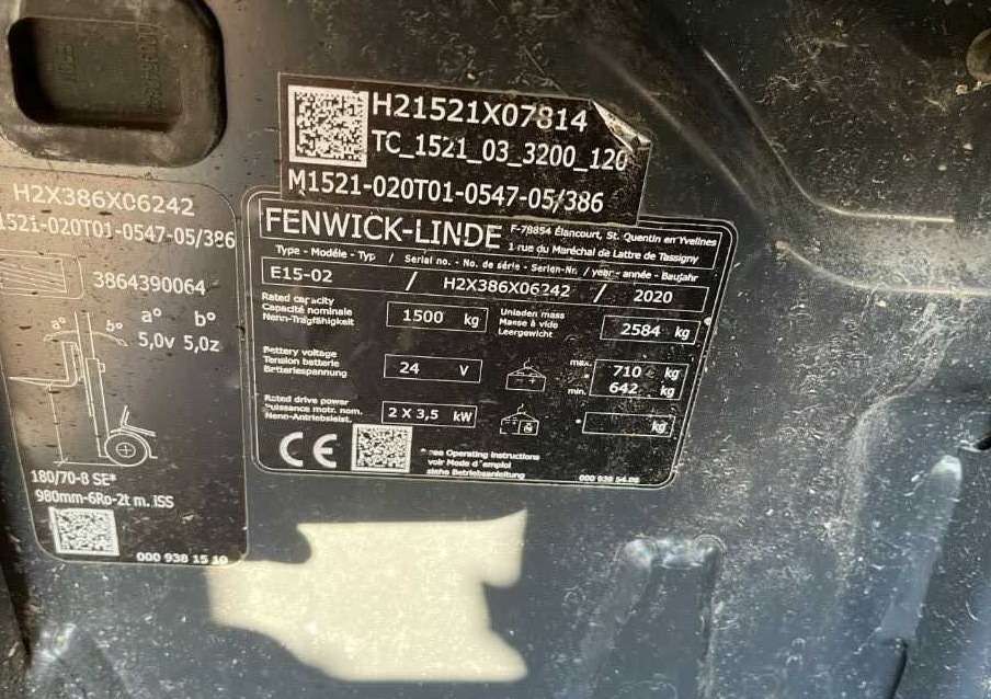 Linde E15-02 - El-truck: bilde 4 Linde E15-02 - El-truck: bilde 4