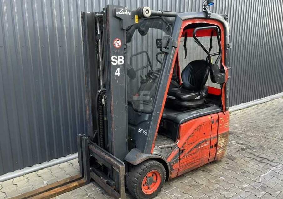 Linde E16-01 - El-truck: bilde 1 Linde E16-01 - El-truck: bilde 1