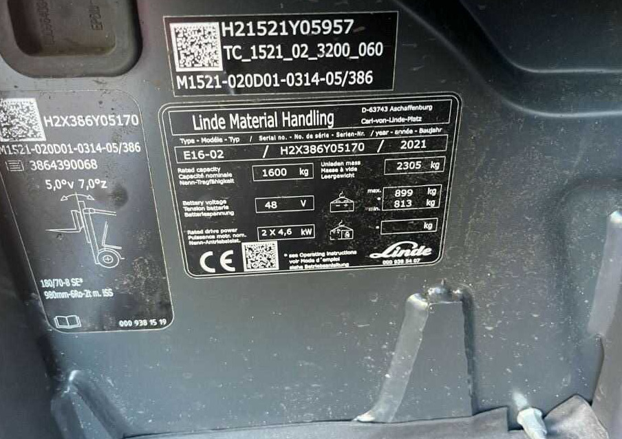 Linde E16-02 - El-truck: bilde 4 Linde E16-02 - El-truck: bilde 4