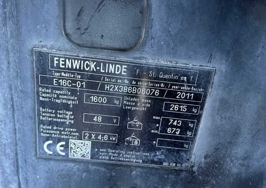 Linde E16C-01 - El-truck: bilde 4 Linde E16C-01 - El-truck: bilde 4