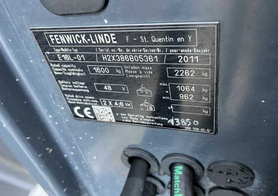 Linde E16L-02 - El-truck: bilde 4 Linde E16L-02 - El-truck: bilde 4