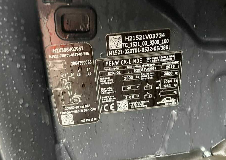 Linde E20L-02 - El-truck: bilde 4 Linde E20L-02 - El-truck: bilde 4