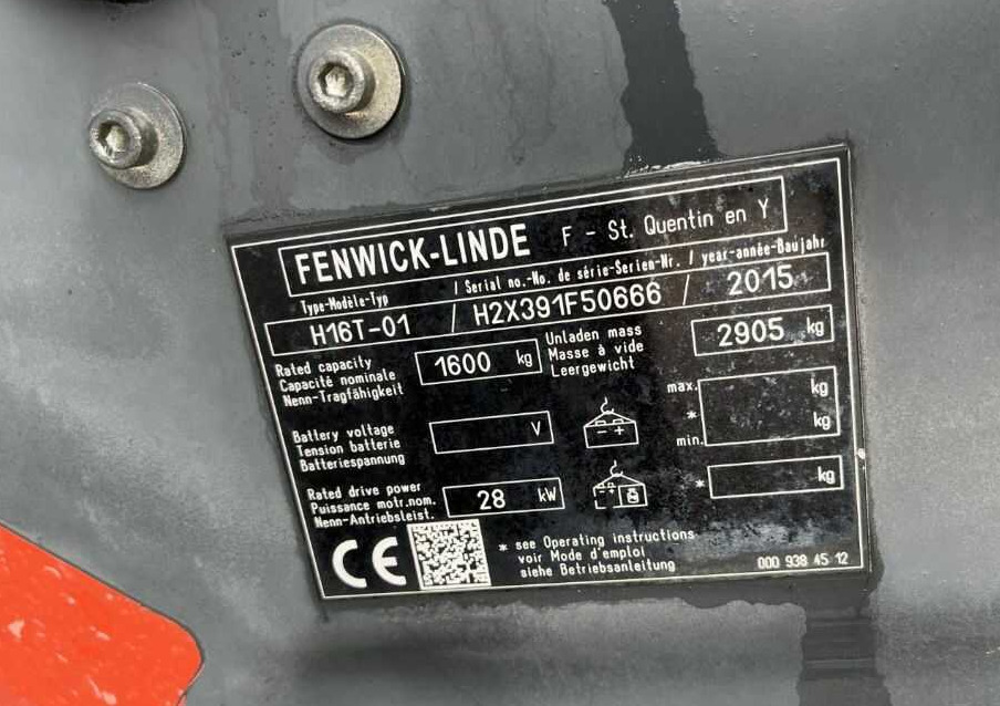 Linde H16T-01 - Gasstruck: bilde 4 Linde H16T-01 - Gasstruck: bilde 4