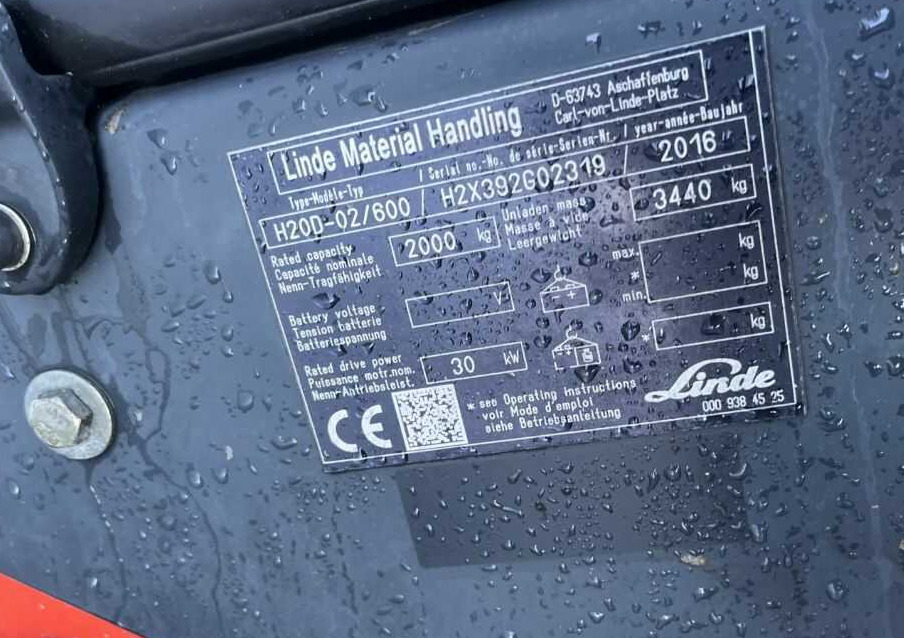 Linde H20D-02/600 - Dieseltruck: bilde 4 Linde H20D-02/600 - Dieseltruck: bilde 4