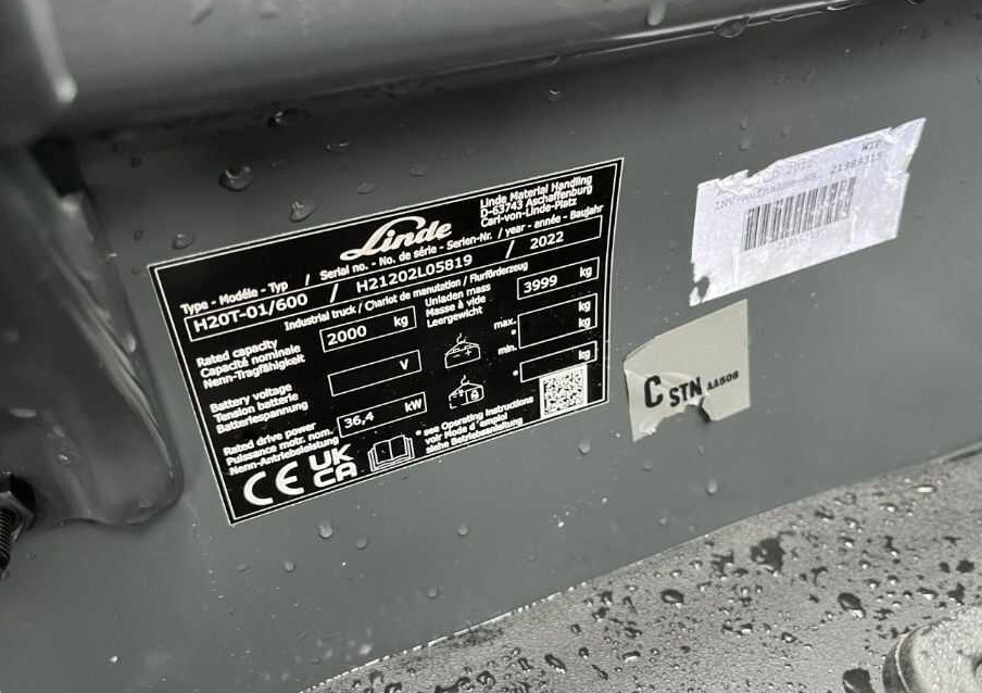 Linde H20T-01/600 - Gasstruck: bilde 4 Linde H20T-01/600 - Gasstruck: bilde 4