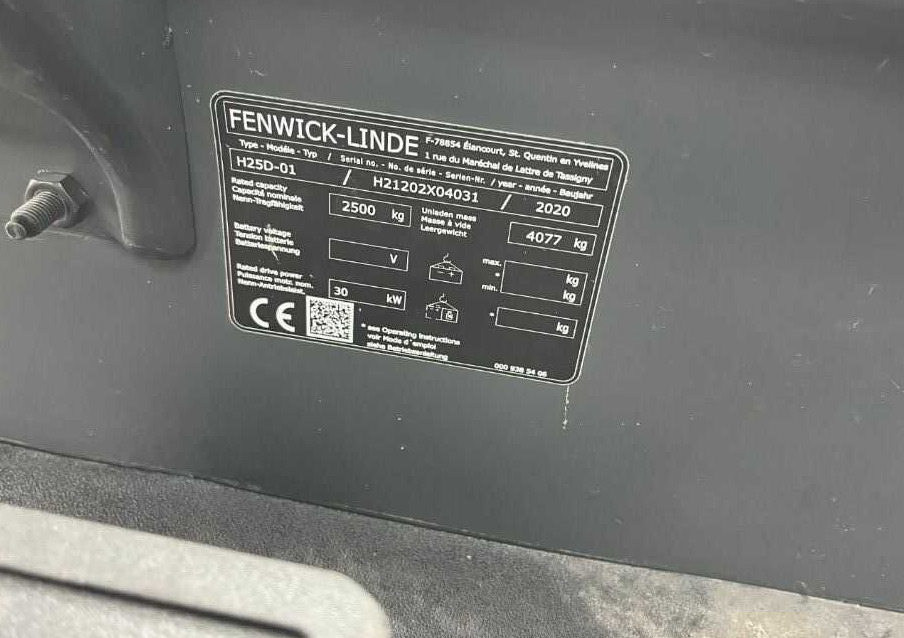 Linde H25D-01 - Dieseltruck: bilde 4 Linde H25D-01 - Dieseltruck: bilde 4
