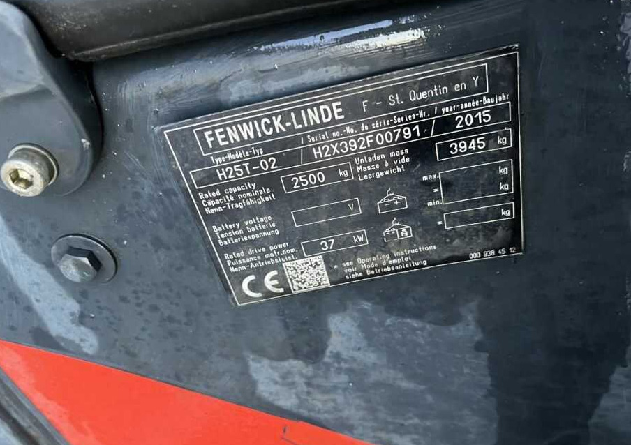 Linde H25T-01 - Gasstruck: bilde 4 Linde H25T-01 - Gasstruck: bilde 4