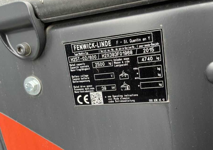 Linde H25T-02/600 - Gasstruck: bilde 4 Linde H25T-02/600 - Gasstruck: bilde 4