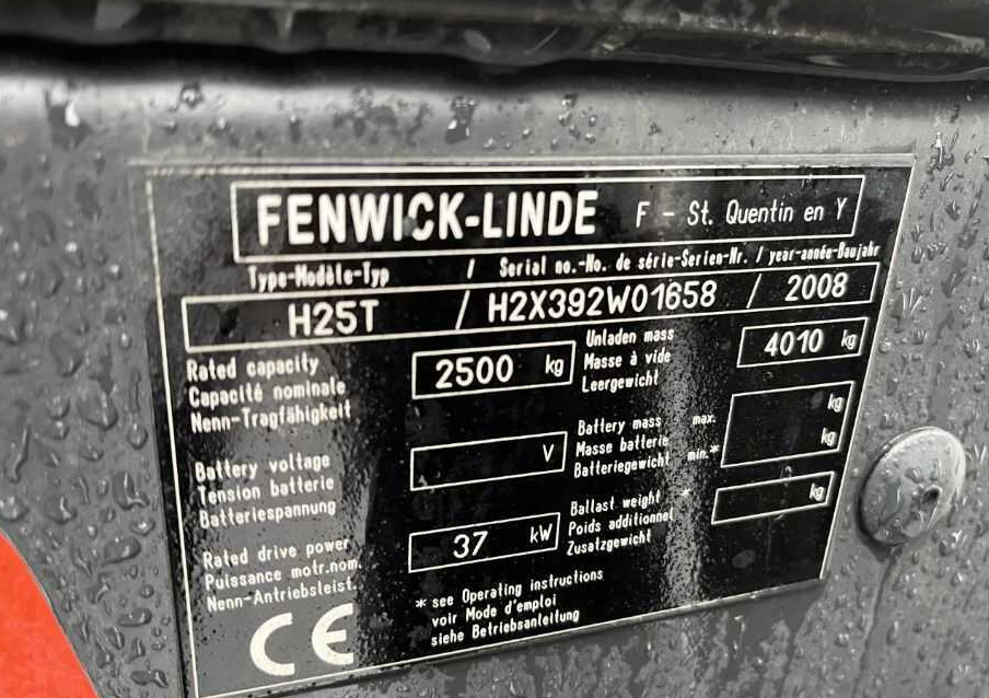 Gasstruck Linde H25T: bilde 10 Gasstruck Linde H25T: bilde 10