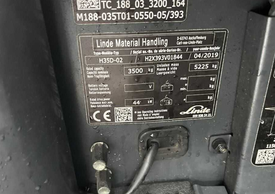 Linde H35D-02 - Dieseltruck: bilde 4 Linde H35D-02 - Dieseltruck: bilde 4
