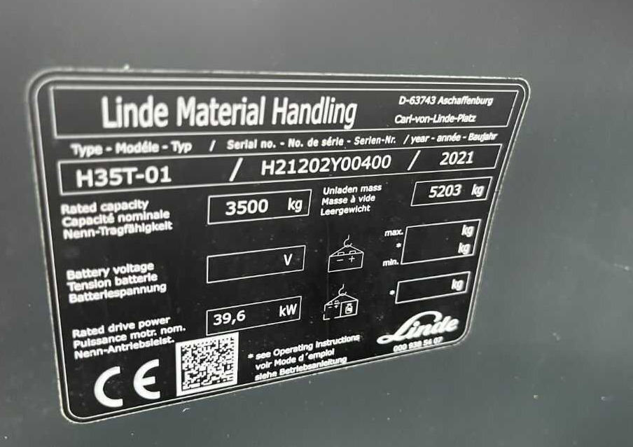 Linde H35T-01 - Gasstruck: bilde 4 Linde H35T-01 - Gasstruck: bilde 4