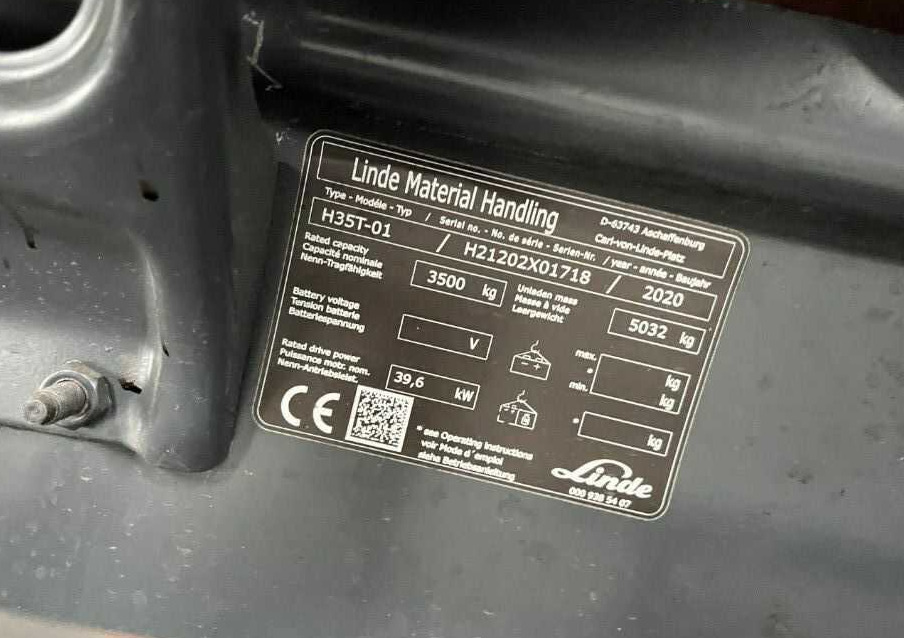 Linde H35T - Gasstruck: bilde 4 Linde H35T - Gasstruck: bilde 4