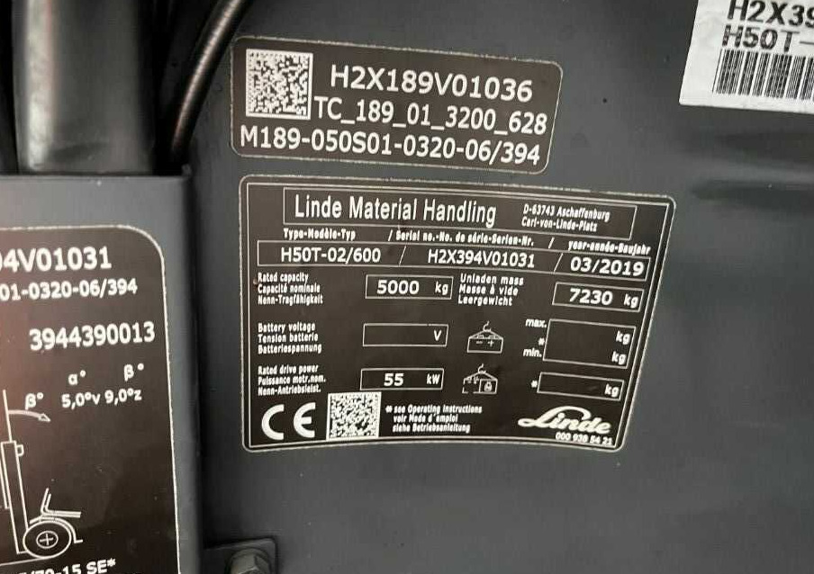 Linde H50T-02/600 - Gasstruck: bilde 4 Linde H50T-02/600 - Gasstruck: bilde 4
