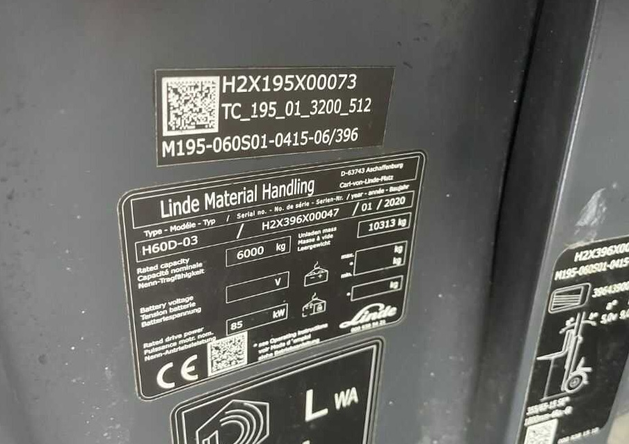 Linde H60D-03 - Dieseltruck: bilde 4 Linde H60D-03 - Dieseltruck: bilde 4