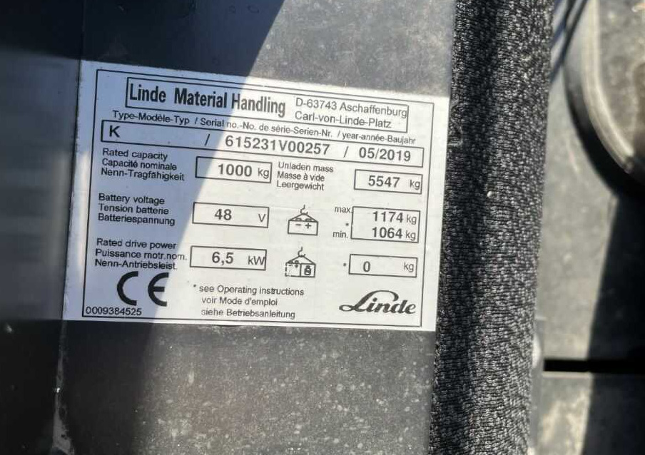 Linde K - Plukketruck: bilde 5 Linde K - Plukketruck: bilde 5