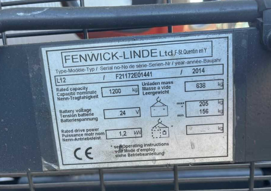 Linde L12 - Stabler: bilde 4 Linde L12 - Stabler: bilde 4