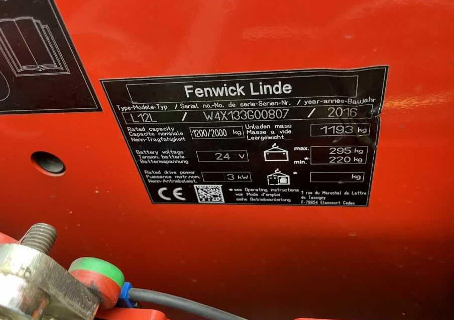 Linde L12L - Stabler: bilde 4 Linde L12L - Stabler: bilde 4
